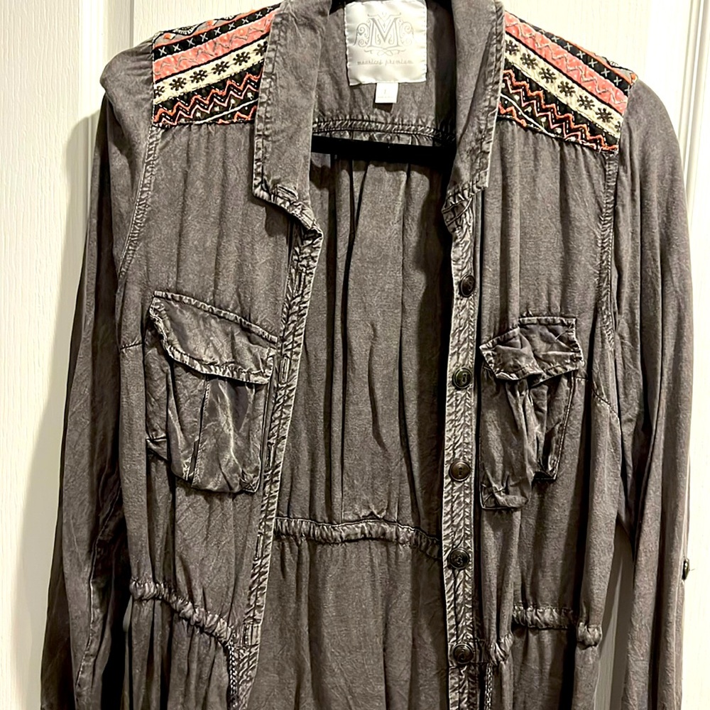 Maurice’s Premium Mineral Wash Utility Jacket